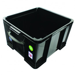 Really Useful 42 Litre Recycled Box Black