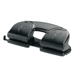Rexel Value Range 4 Hole Punch Black