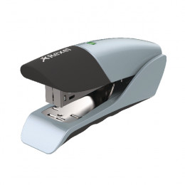 Rexel Gazelle Half Strip Stapler Silver and Black