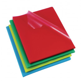 Rexel A4 Cut Flush Folders Assorted [Pack of 100]