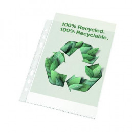 Rexel Pocket Recycled Polypropylene 70 micron A5 White [Pack of 50]