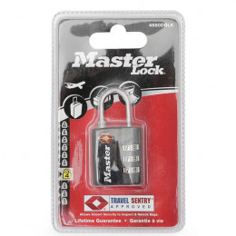 Master Lock 32mm TSA Combination Padlock Black