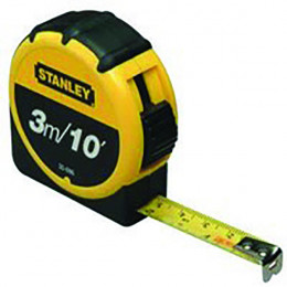 Stanley Tape Measure 3m Yellow