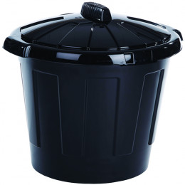 Dustbin 80 Litre Black