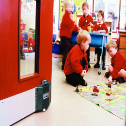 Fire Door Retainer Black