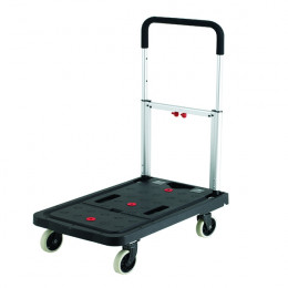 Folding Platform Truck Black