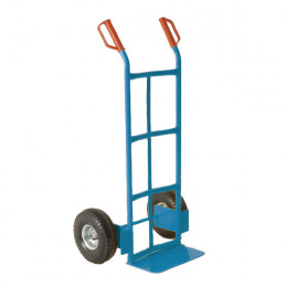 Traditional Tubular Hand Truck 100kg Blue
