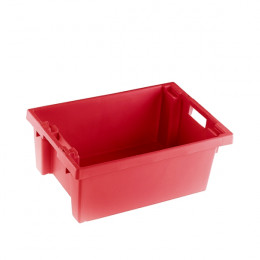 Stacking Box 600x400x200mm Red