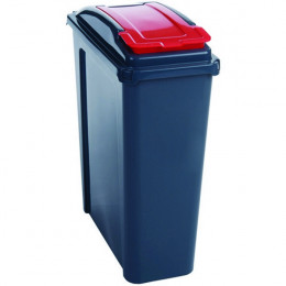 Recycling Bin 25 Litre Red