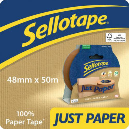 Sellotape Packaging Paper Tape 48MMX50m
