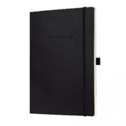 Sigel Notebook Lined 135x210mm Black