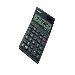 Sharp EL124AT Desk Calculator Black