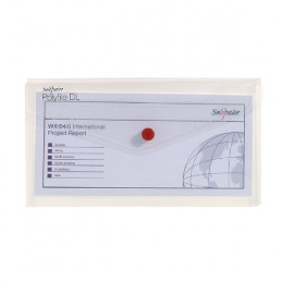 Snopake Polyfile DL Clear [Pack of 5]