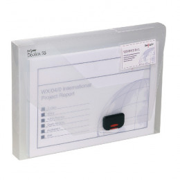 Snopake DocBox 35mm Capacity Clear