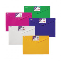 Snopake Polyfile ID Assorted Colours [Pack of 5]