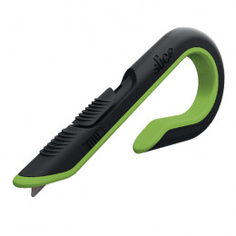 Slice Box Cutter Auto Retractable Green/Black