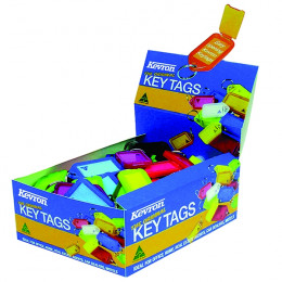Clicktag Plastic Assorted Kevron [Pack of 100]