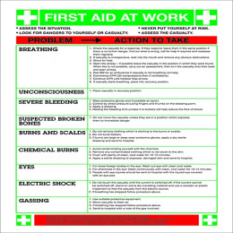Safety Sign:First Aid At Work