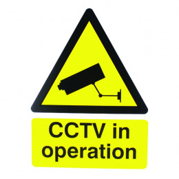 Warning Sign:CCTV in Operation 400x300mm PVC