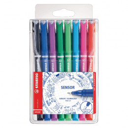 Stabilo Sensor 189 Assorted [Pack of 8]