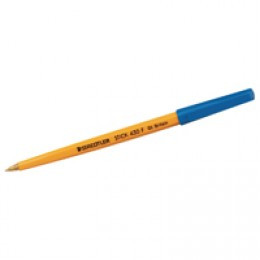 Staedtler Stick Ball Pen Fine Blue 430 [Pack of 10]