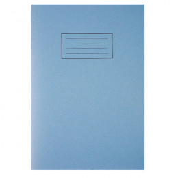 Silvine A4 Exercise Books 80 Pages Blue [Pack of 10]
