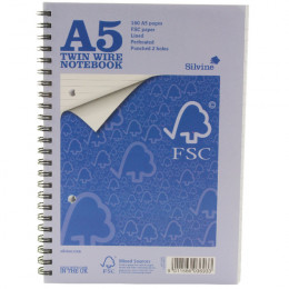 Silvine Everyday A5 Notebook [Pack of 5]