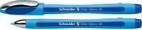Schneider Slider Memo Ball Pen XB Blue [Pack of 10] alternative image 1