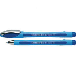 Schneider Slider Memo Ball Pen XB Blue [Pack of 10]