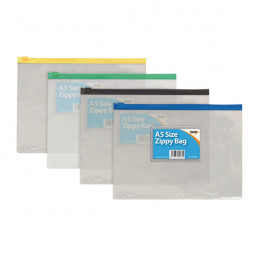 Tiger Zip Bag A5 [Pack of 12]