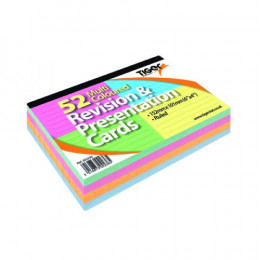 Tiger Revision and Presentation Cards Multicolour [Pack of 10x54]