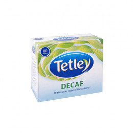 Tetley Decaffeinated Tea Bags [Pack of 80]