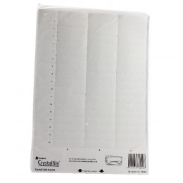 Twinlock Crystal Inserts White [Pack of 50]