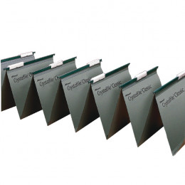 Twinlock Crystal Linked Suspensiuon Files Foolscap [Pack of 50]