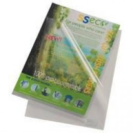 SS Eco Cut Flush Folder  Clr [Pack of 100]