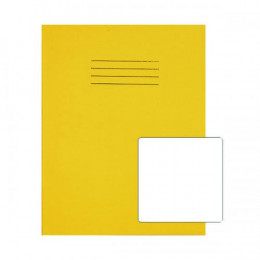 Rhino Exercise Book Plain 80 Pages 9x7 Inches Yellow [Pack of 100]