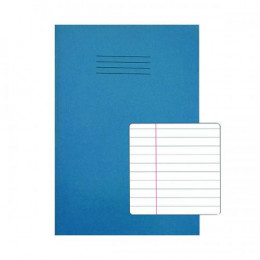 Rhino Exercise Book 8mm Ruled A4-Plus Light Blue [Pack of 50]