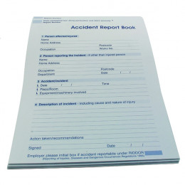 Wallace Cameron Accident Report Book A5