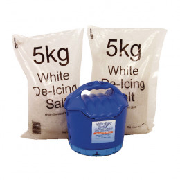 Handheld Salt Shaker and 2XBAGS of White Salt 5KG