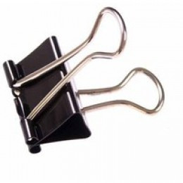 Clipper Foldback Clip 32mm Black [Pack of 10]