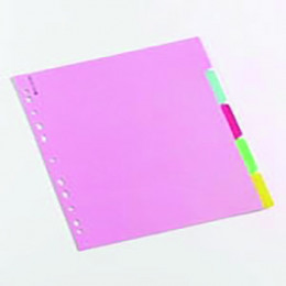 Manilla Divider A4 5 Part Multicoloured