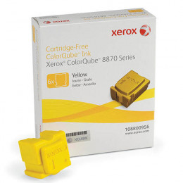 Xerox 108R00956 Yellow Wax Stick [Pack of 6]