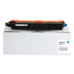 Value Compatible Brother TN247C High Yield Cyan Toner Chipped