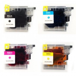 Value Compatible Brother LC985 Multipack 4 Ink Cartridges [LC985BK/C/M/Y]