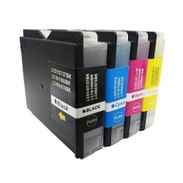 Value Compatible Brother LC1000 Multipack 4 Ink Cartridges [LC1000BK/C/M/Y]