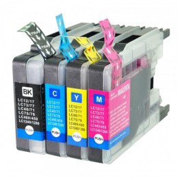 Value Compatible Brother LC1280 Multipack 4 Ink Cartridges [LC1220BK/C/M/Y] also LC1240