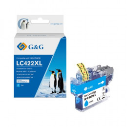 Value Compatible Brother LC422XLC High Capacity Cyan Ink Cartridge 19ml