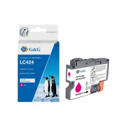 Value Compatible Brother LC424m Magenta Ink Cartridge 8MLL Dye 750 Pages