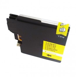 Value Compatible Brother MFC290C Yellow Ink LC1100Y also for LC980Y [LC980/1100Y]