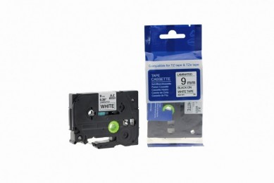 Value Compatible Brother P Touch TZE-221 (YT-221) Labelling Tape Cassette Black on White also for TZ-221